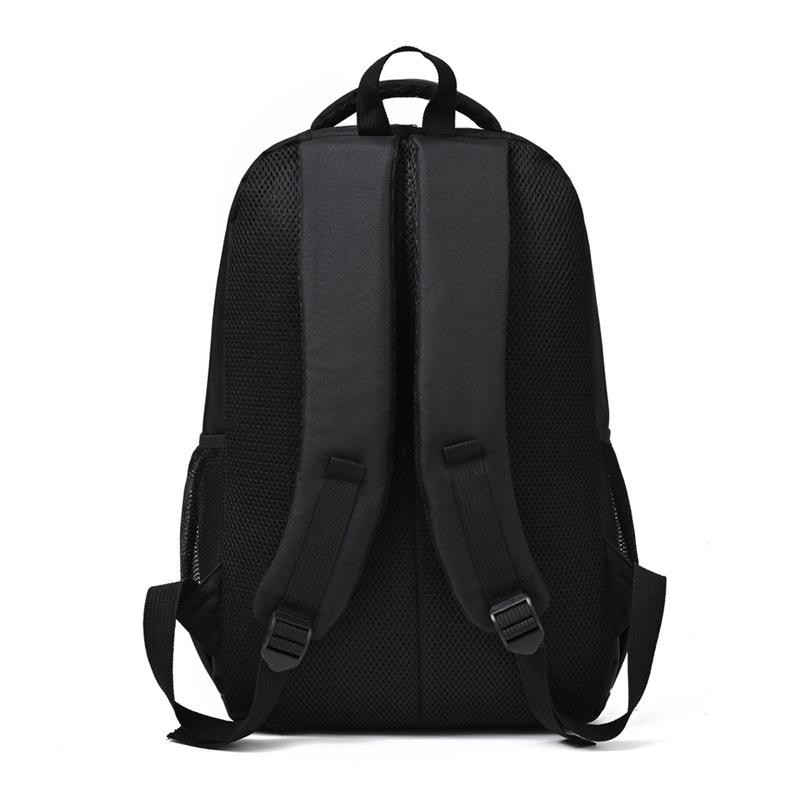 Mens  Bags & Wallets | Black Zip Up Backpack Accessories Bags & Wallets