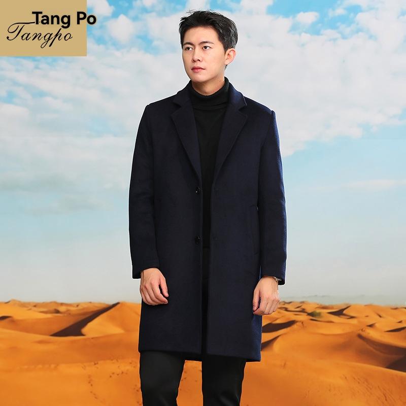 Mens  Coats & Jackets | Black Single Breasted Overcoat Clothing Coats & Jackets