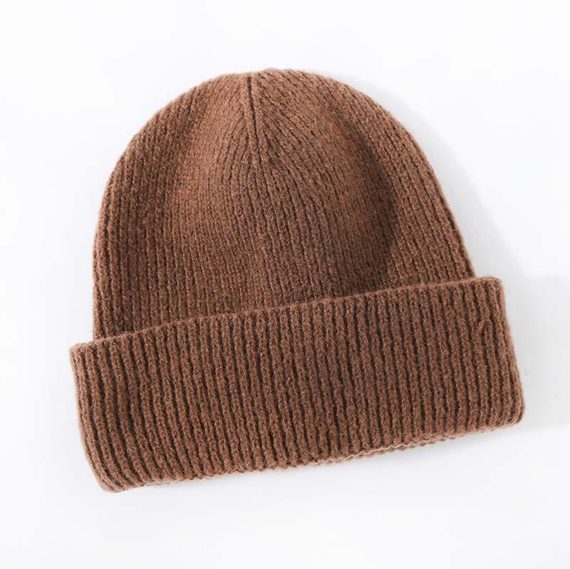 Mens  Hats | Ecru Knitted Docker Beanie Accessories Hats