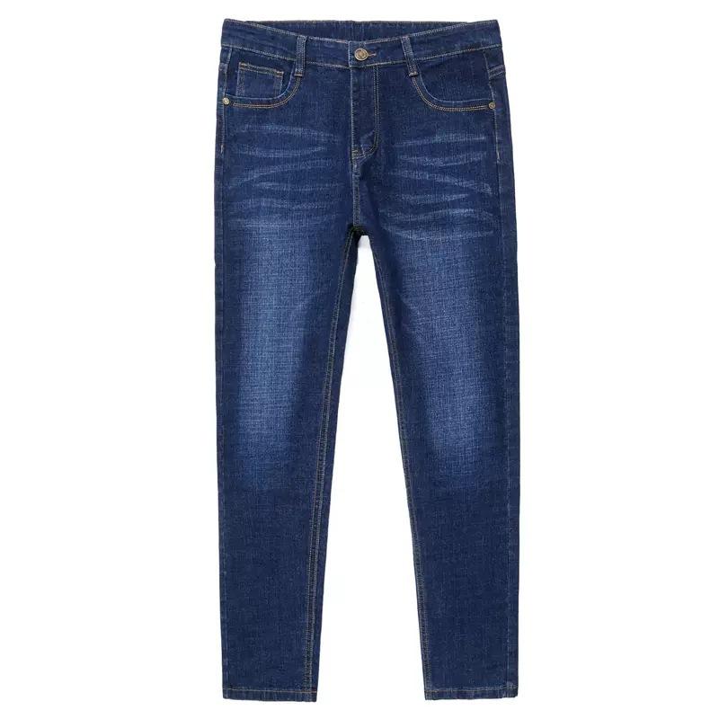 Mens  Jeans | Blue Super Skinny Spray On Jeans Clothing Essentials