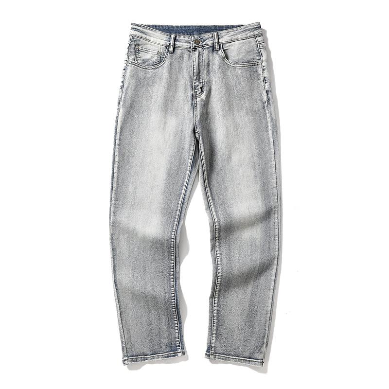 Mens  Jeans | Grey Faded Skinny Fit Jeans Clothing Essentials