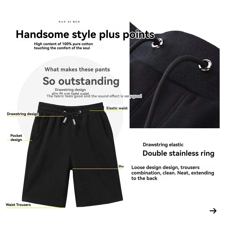 Mens  Matching Sets | Black Panel Jersey Shorts Clothing Matching Sets