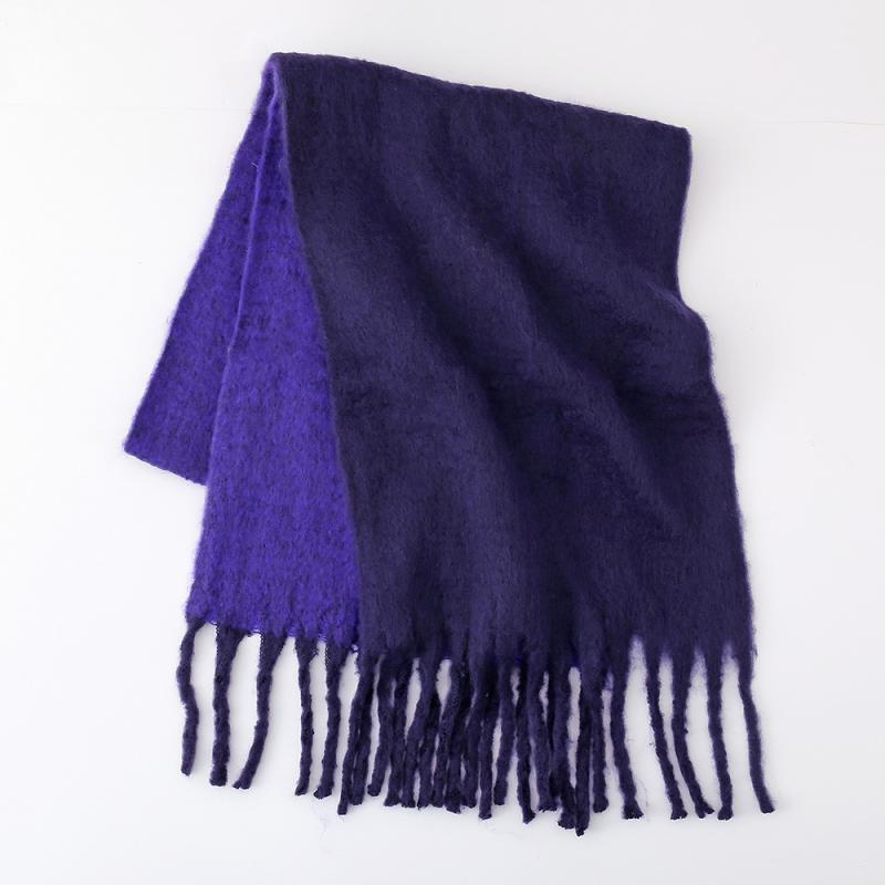 Mens  Scarves & Gloves | Blue Brushed Scarf Accessories Mens