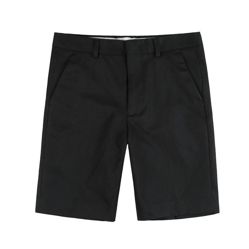 Mens  Shorts | Black Slim Fit Waffle Shorts Clothing Mens