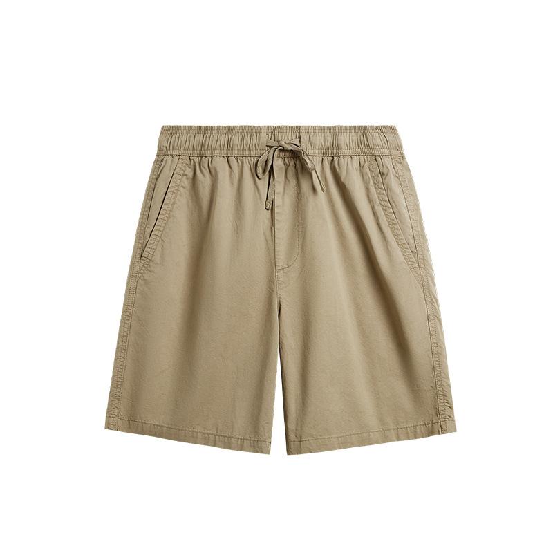 Mens  Shorts | Green Regular Fit Pull On Shorts Clothing Mens