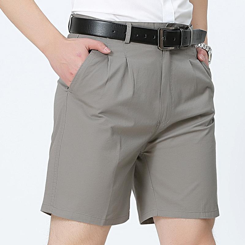 Mens  Shorts | Green Slim Fit Belted Chino Shorts Clothing Mens