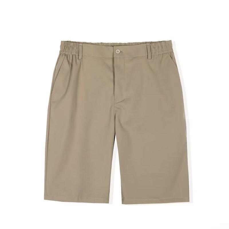 Mens  Shorts | Grey Slim Fit Belted Chino Shorts Clothing Mens