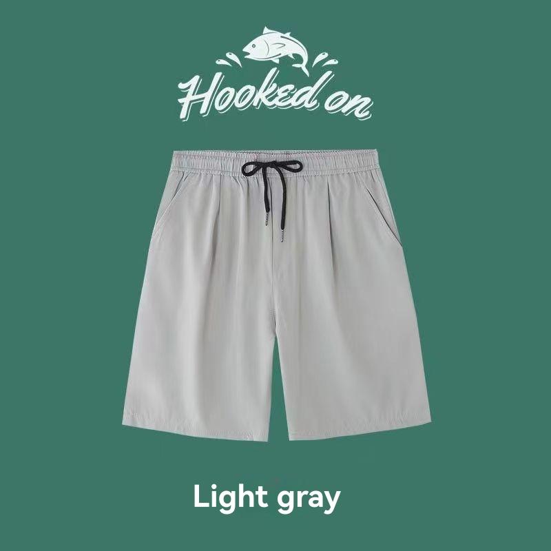 Mens  Shorts | Light Green Regular Fit Pull On Shorts Clothing Mens