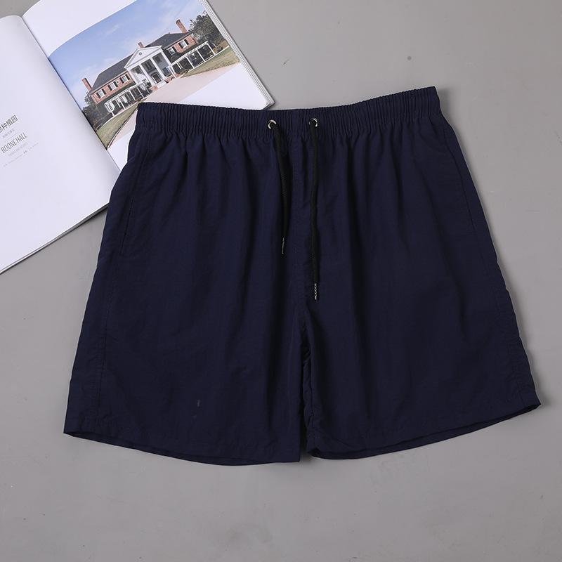 Mens  Shorts | Navy Regular Fit Pull On Shorts Clothing Mens