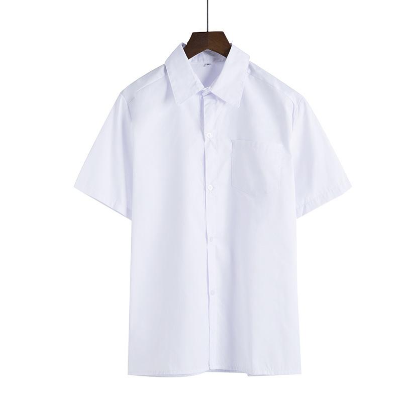 Mens  Tops | White Regular Fit Linen Blend Shirt Clothing Mens