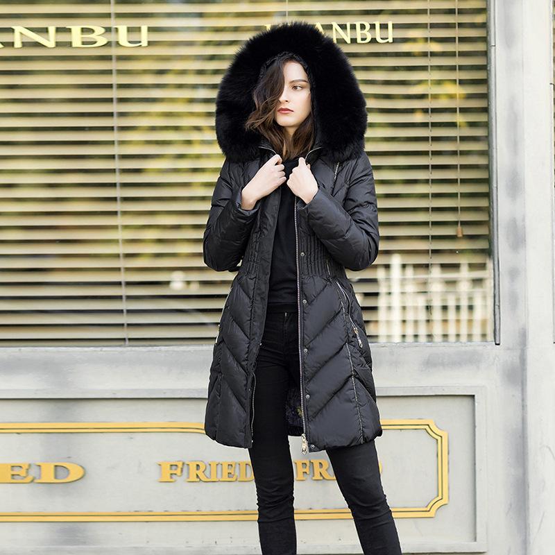 Womens  Coats & Jackets | Black Slim Longline Padded Coat Clothing Coats & Jackets