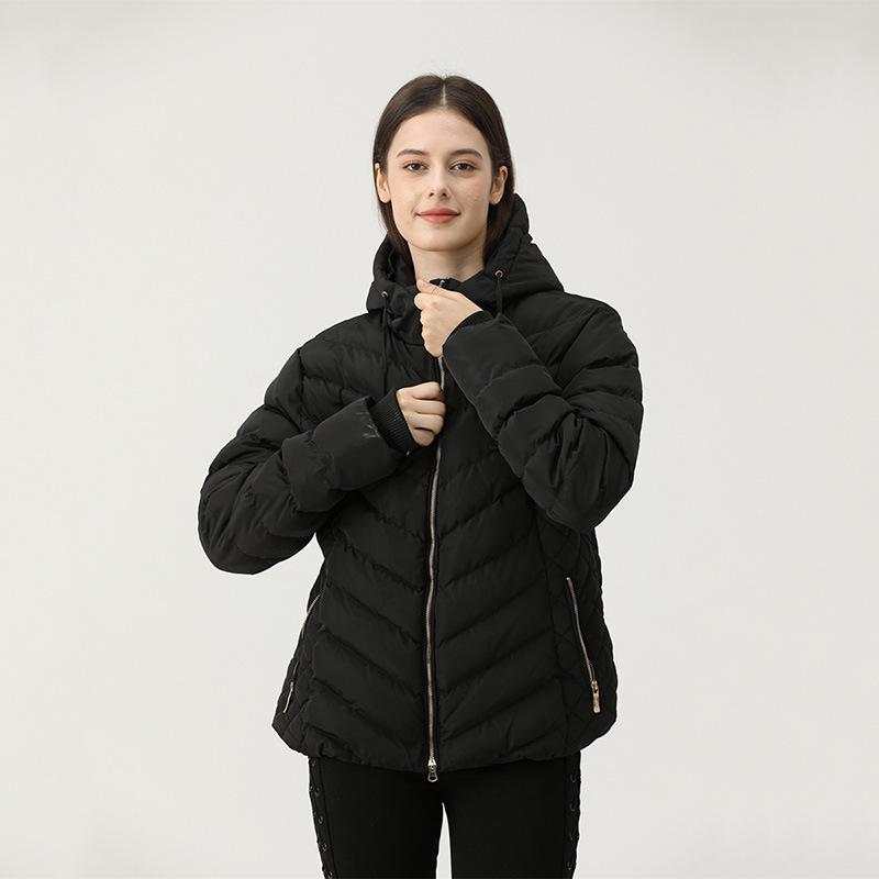 Womens  Coats & Jackets | Petite Beige Slim Fit Padded Jacket Clothing Coats & Jackets