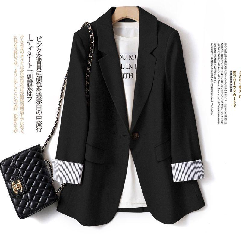 Womens  Coats & Jackets | Plus Black Rolled Sleeve Blazer Clothing Blazers