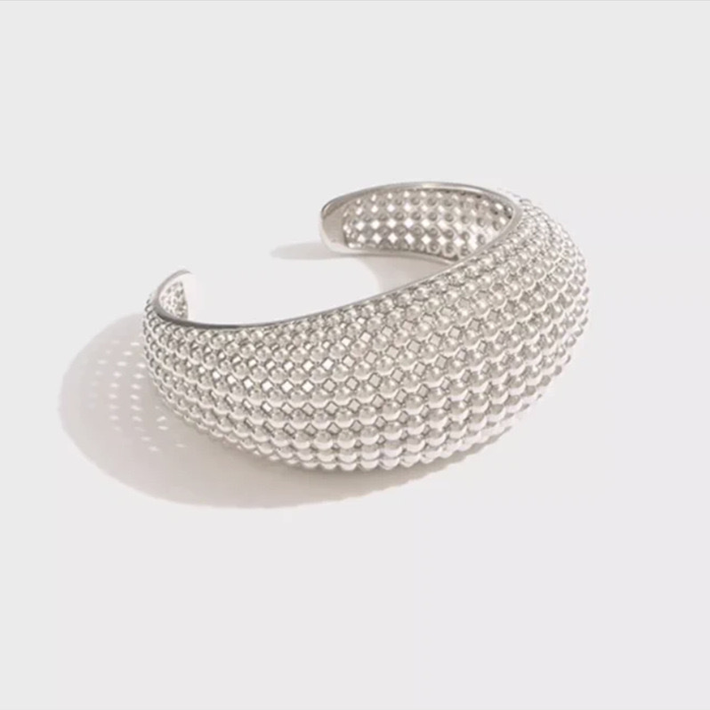 Womens  Jewellery | Silver Crystal Cuff Bracelet Accessories Jewellery