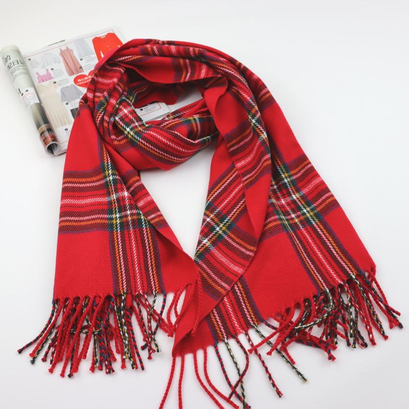 Womens  Scarves | Blue Check Scarf Accessories Scarves