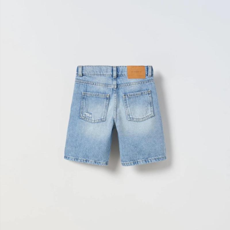 Womens  Shorts | Blue Tailored Denim Shorts Clothing Shorts