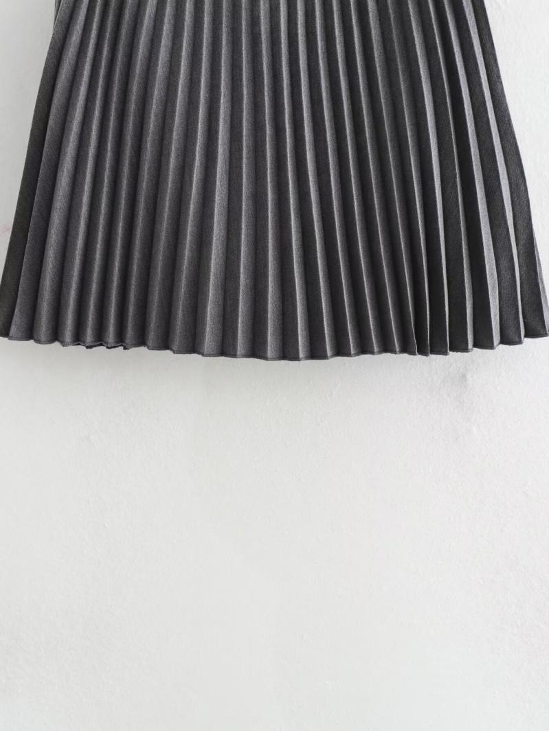 Womens  Skirts | Black Faux Leather Pleated Mini Skirt Clothing Skirts