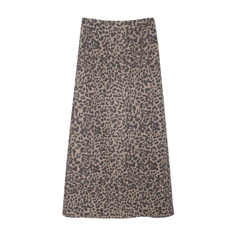 Womens  Skirts | Brown Leopard Organza Maxi Skirt Clothing Co-Ord Sets