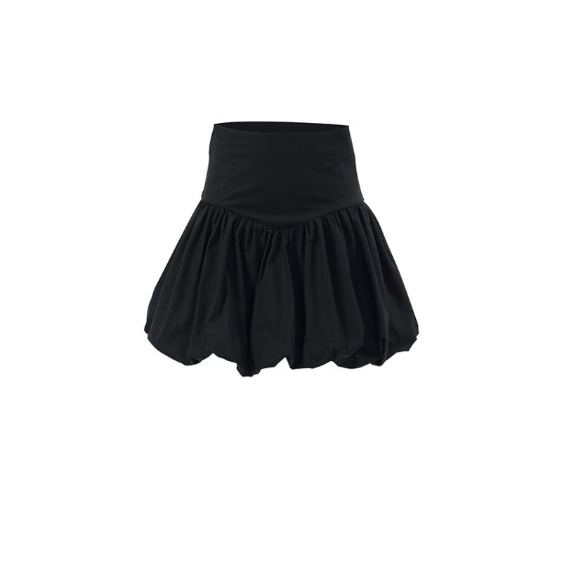 Womens  Skirts | Stone Bubble Hem Mini Skirt Clothing Skirts