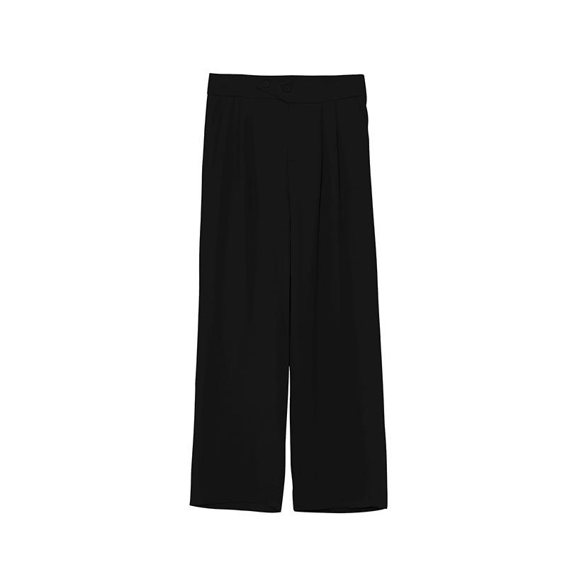 Womens  Suits & Tailoring | Plus Black Wide Leg Trousers Clothing Co-Ord Sets