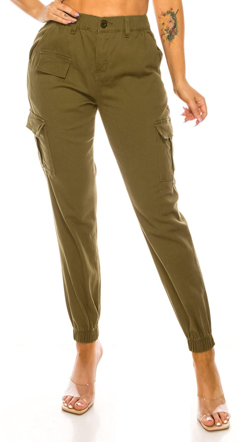 Womens  Trousers | Plus Beige Belted Cargo Trousers Clothing Trousers