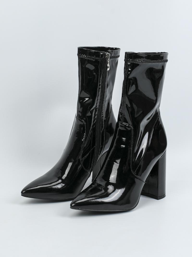 Womens  Wedges | Black Wedge Heeled Ankle Boots Boots Boots