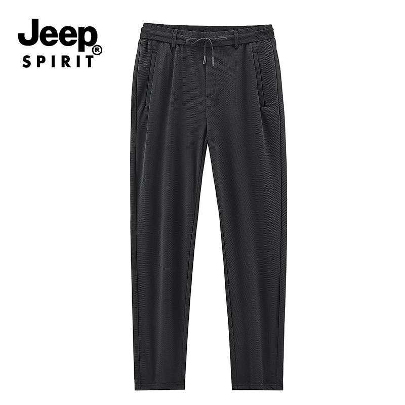 Mens  Joggers | Black Regular Fit Plisse Jogger Clothing Joggers