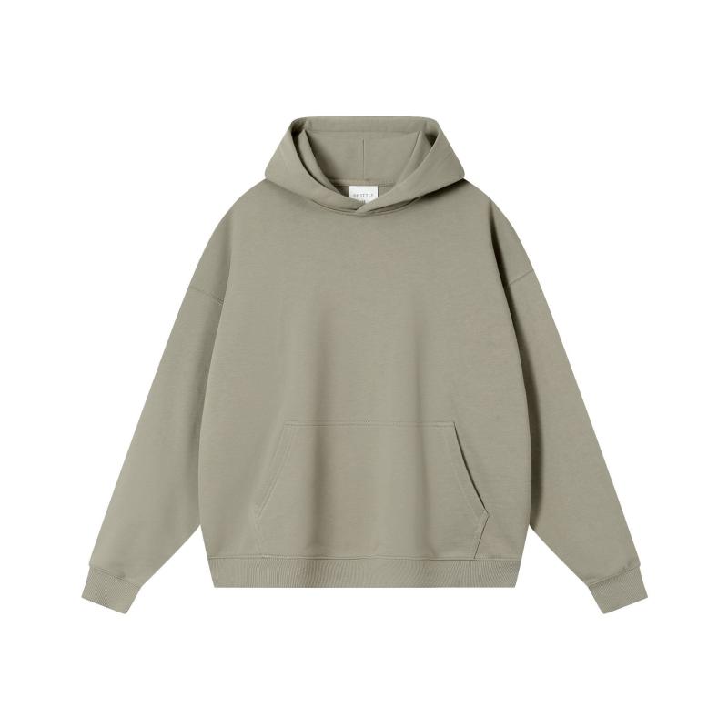 Mens  Tops | Stone Slim Fit Pique Hoodie Clothing Hoodies & Sweatshirts