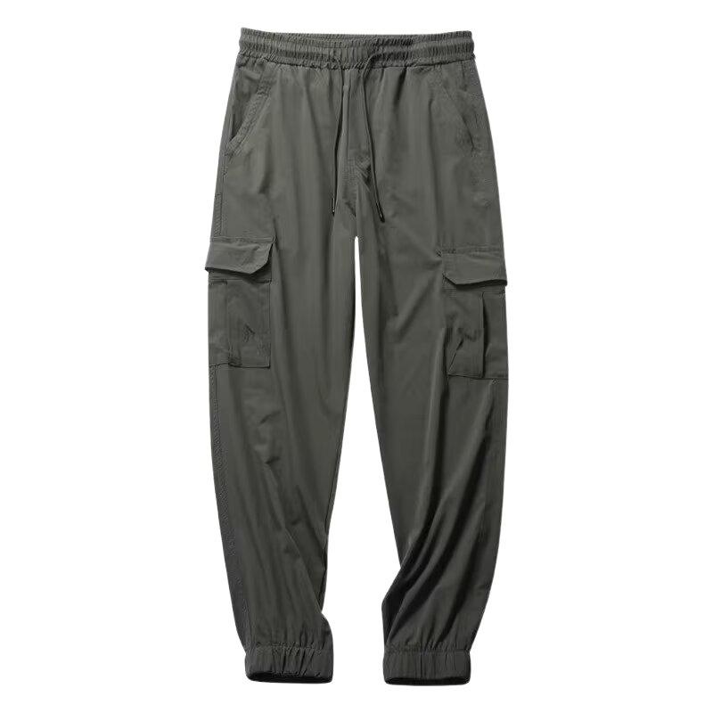 Mens  Cargos | Green Slim Fit Ripstop Cargo Trousers Cargos Cargos