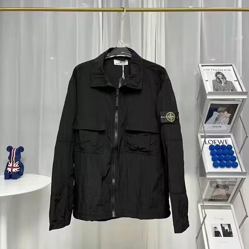 Mens  Coats & Jackets | Black Regular Fit Utility Tech Shacket Clothing Coats & Jackets