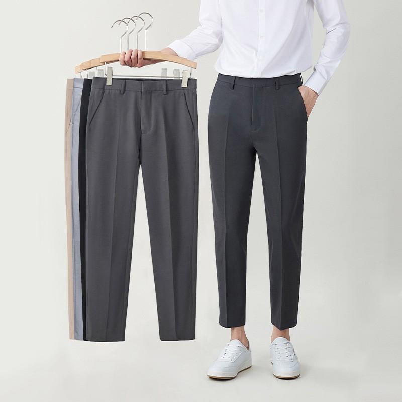 Mens  Trousers | Beige Slim Fit Smart Chino Trousers Chinos Chinos